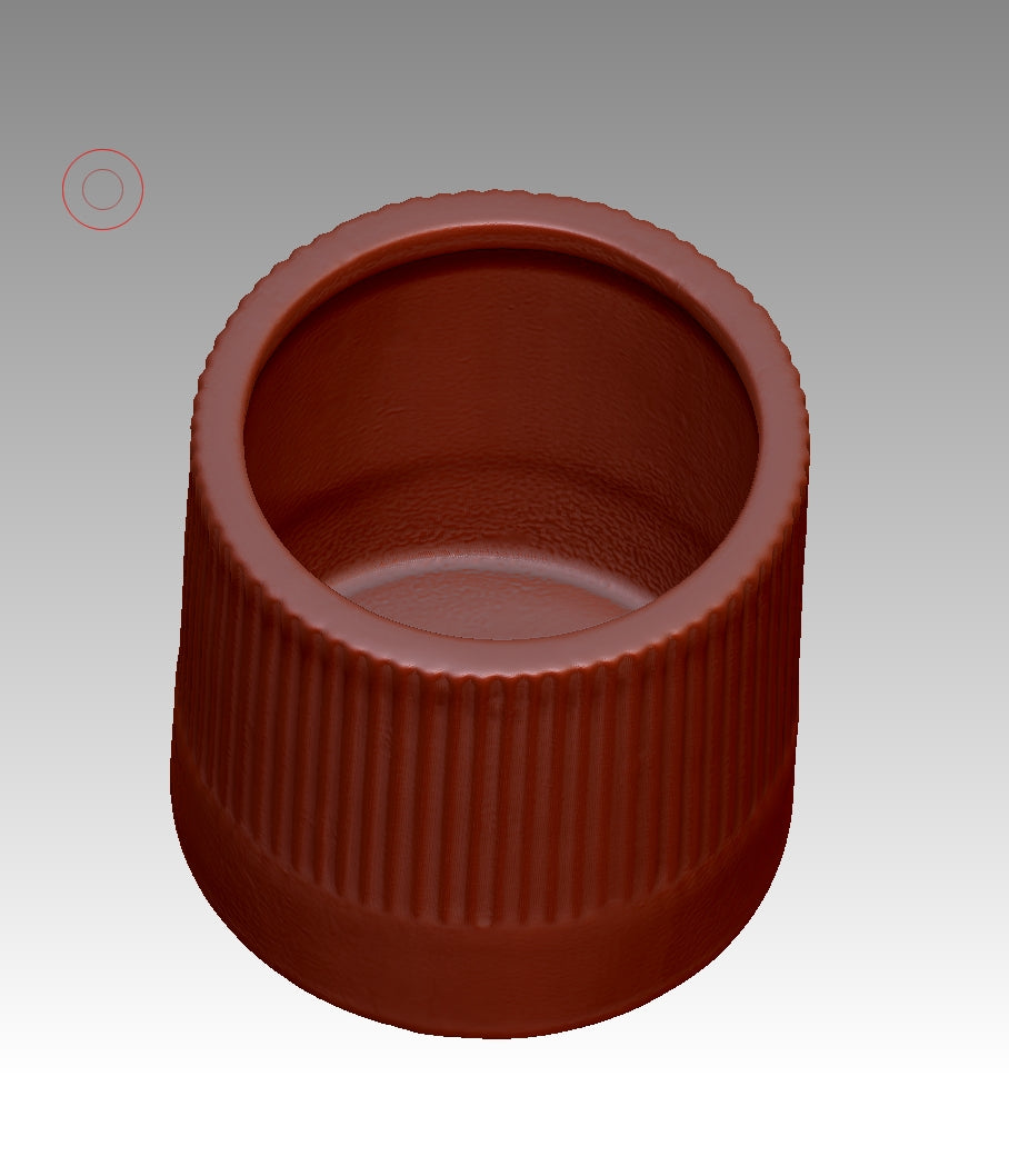 3D flower pot model