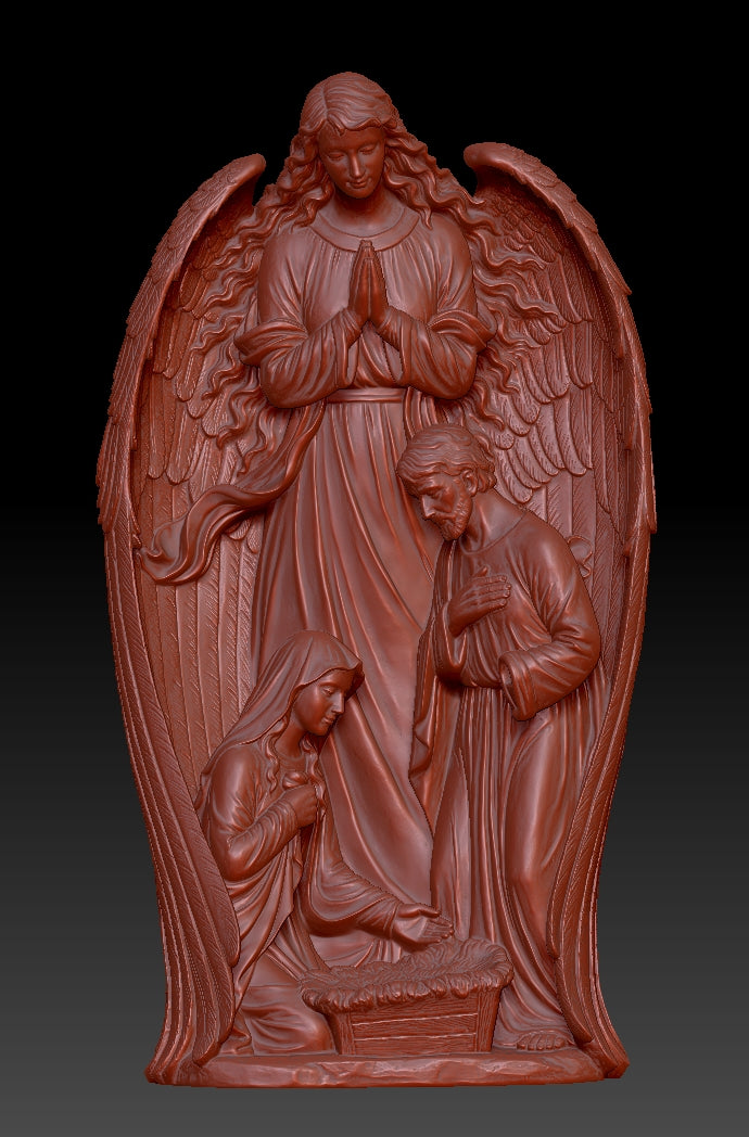 Relief of religious figures