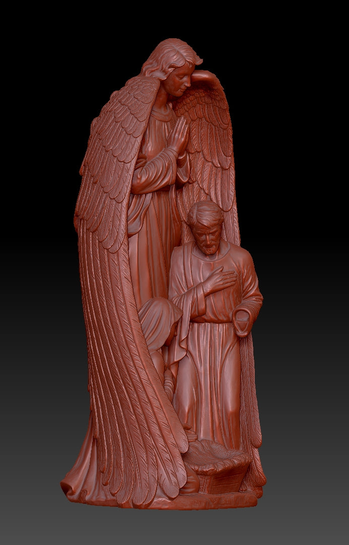 Relief of religious figures