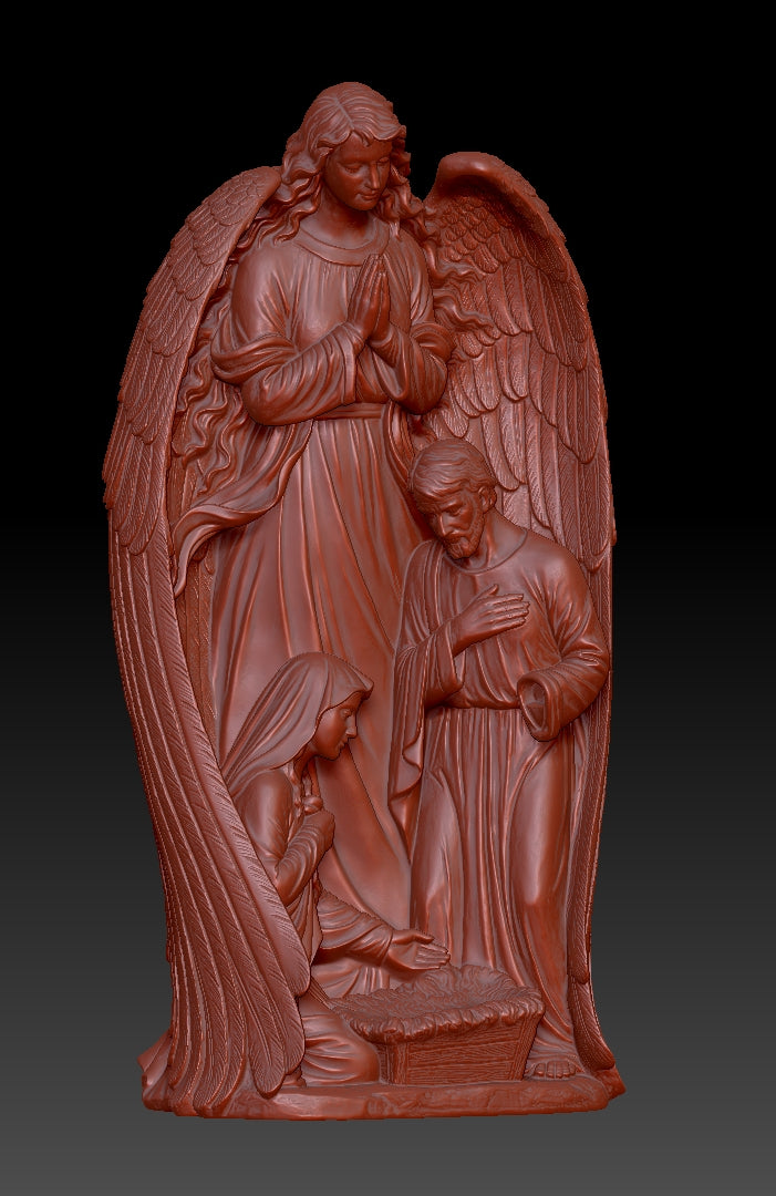 Relief of religious figures