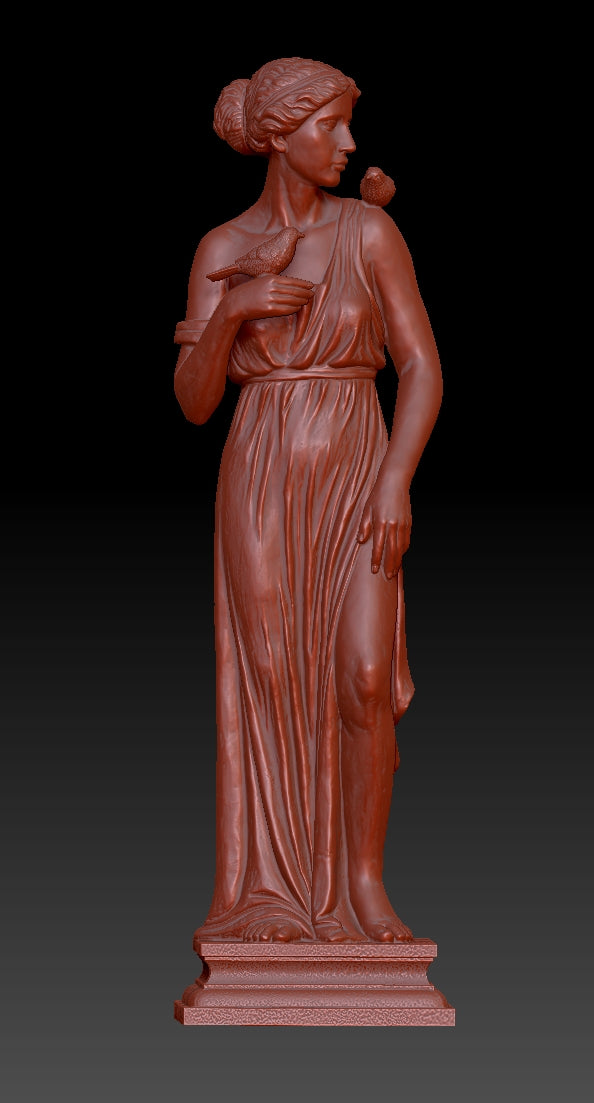 Statue of the Goddess of Art