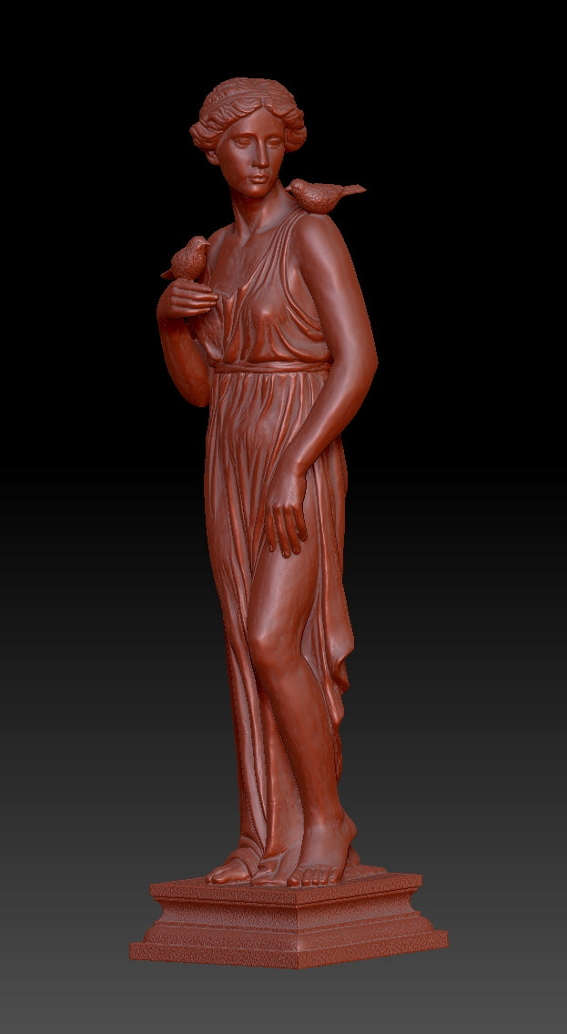 Statue of the Goddess of Art