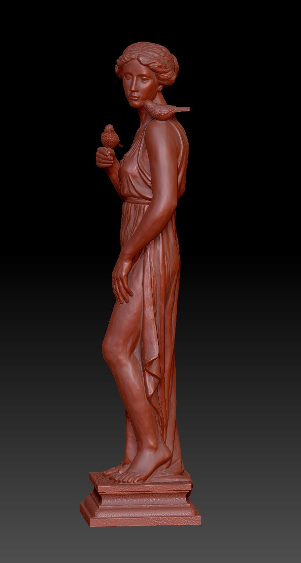 Statue of the Goddess of Art