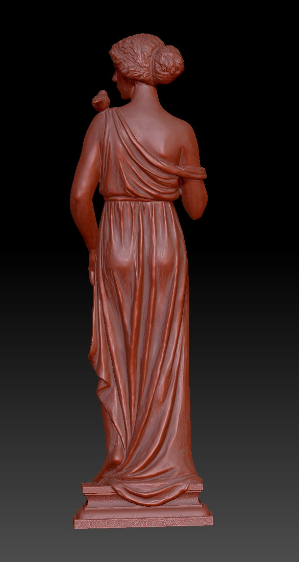 Statue of the Goddess of Art