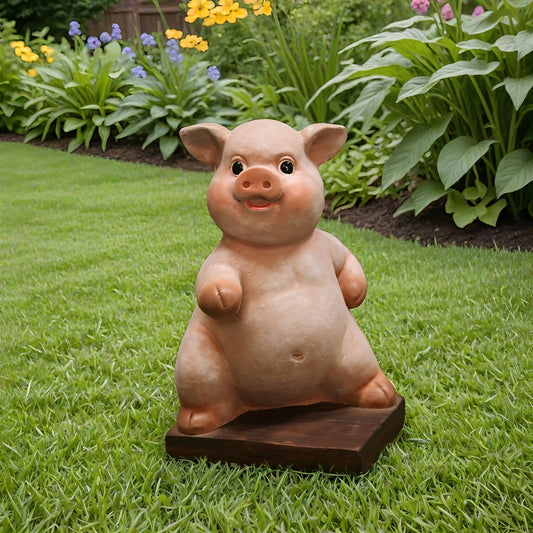 Standing pig
