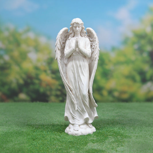 Angel shaped sculpture