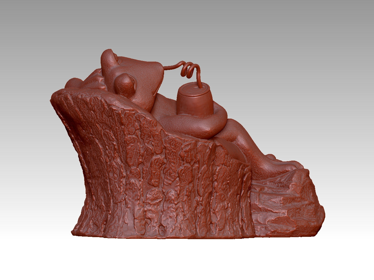 Frog 3D model