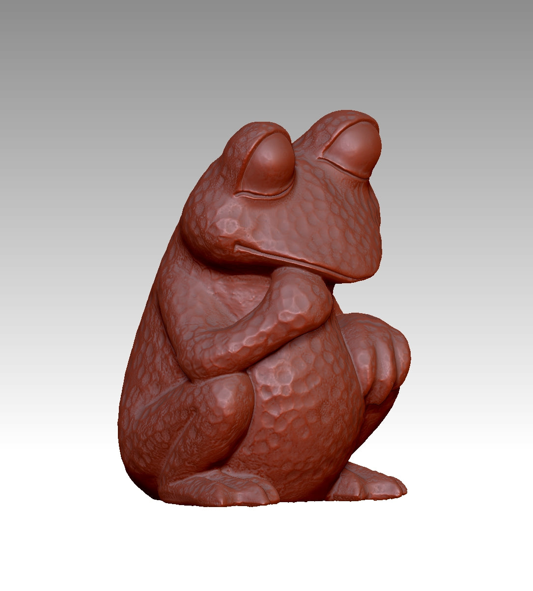 3D frog model