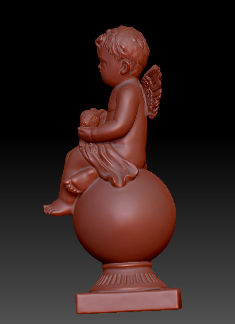 Bunny-hugging little angel