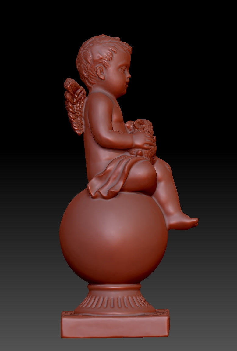 Bunny-hugging little angel