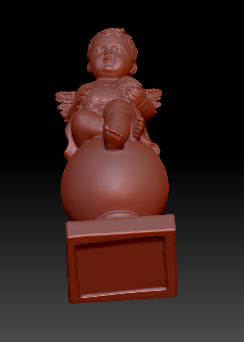 Bunny-hugging little angel