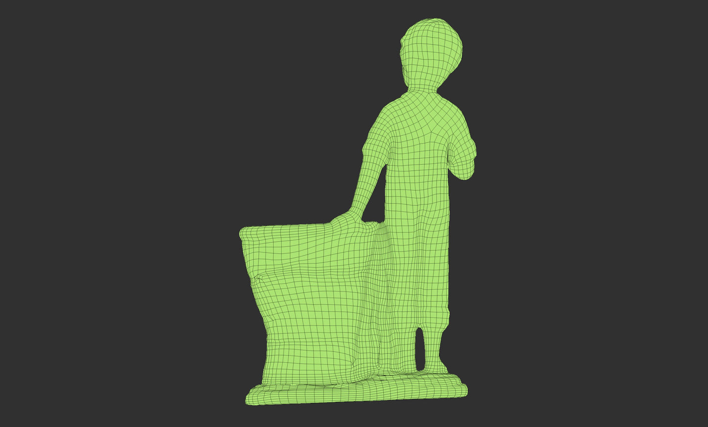 boy's rattan basket