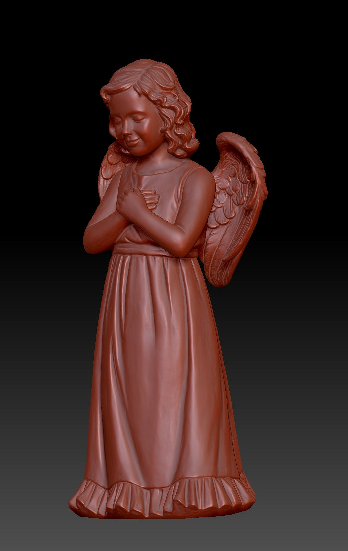 Praying little angel