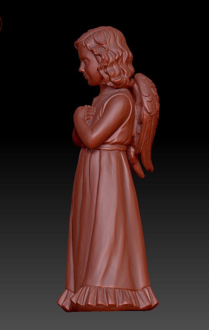 Praying little angel