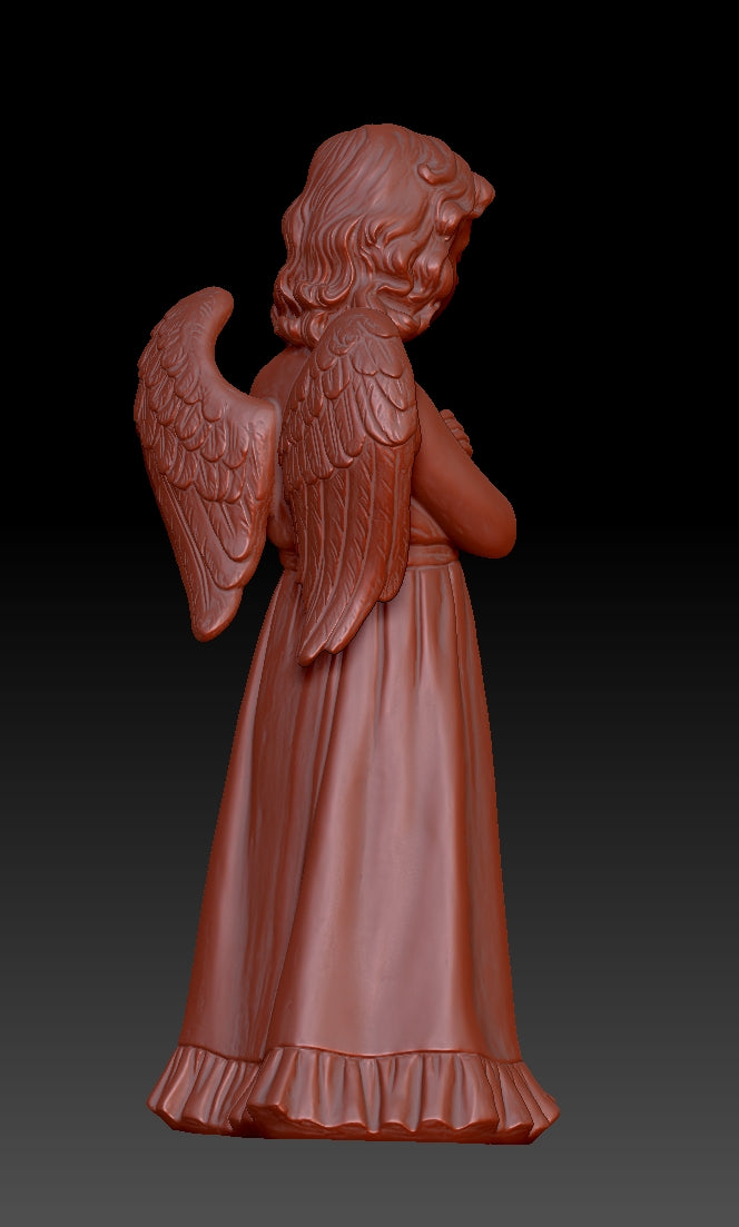 Praying little angel