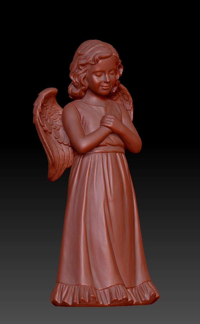 Praying little angel