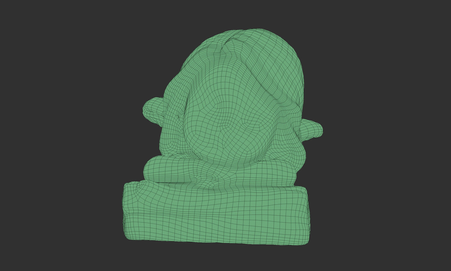 Cute girl crouching on wood