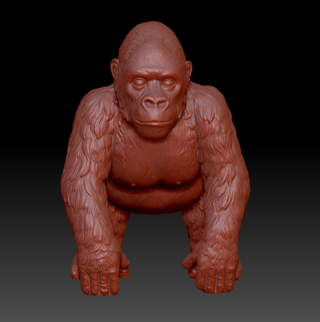chimpanzee 3Dmodel