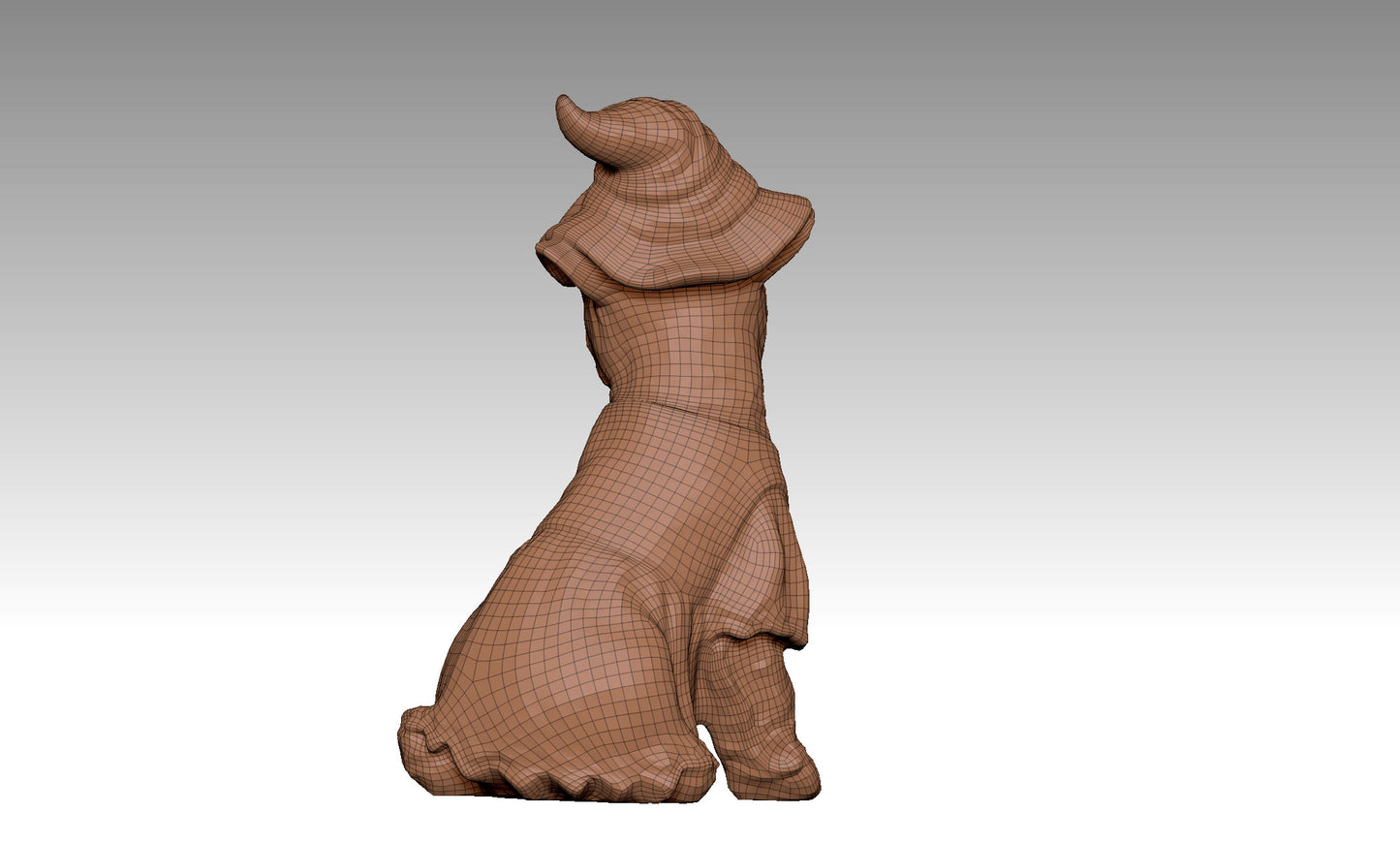 Cute Magic Puppy 3D Model