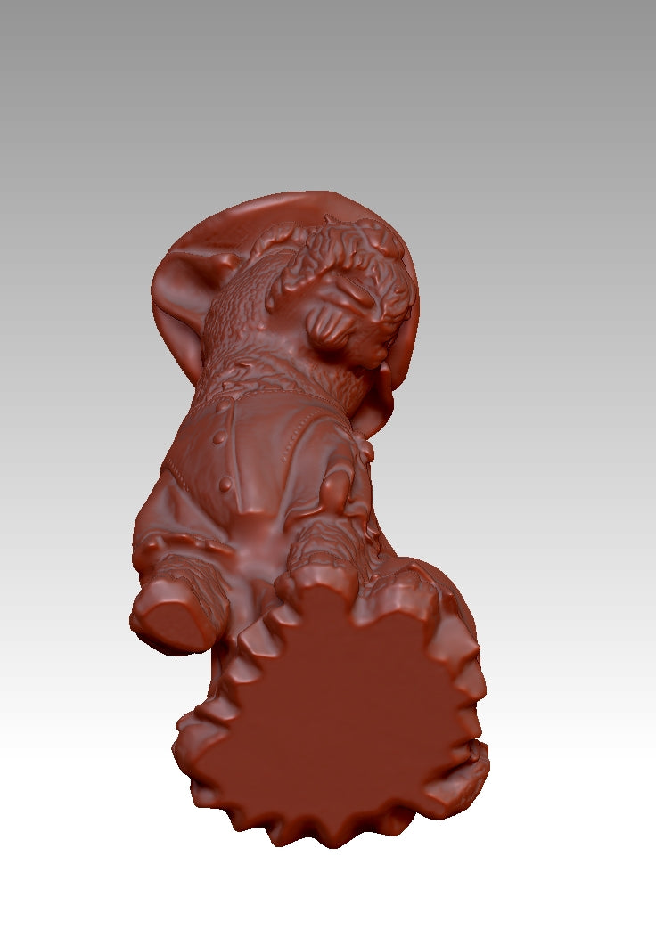 Cute Magic Puppy 3D Model