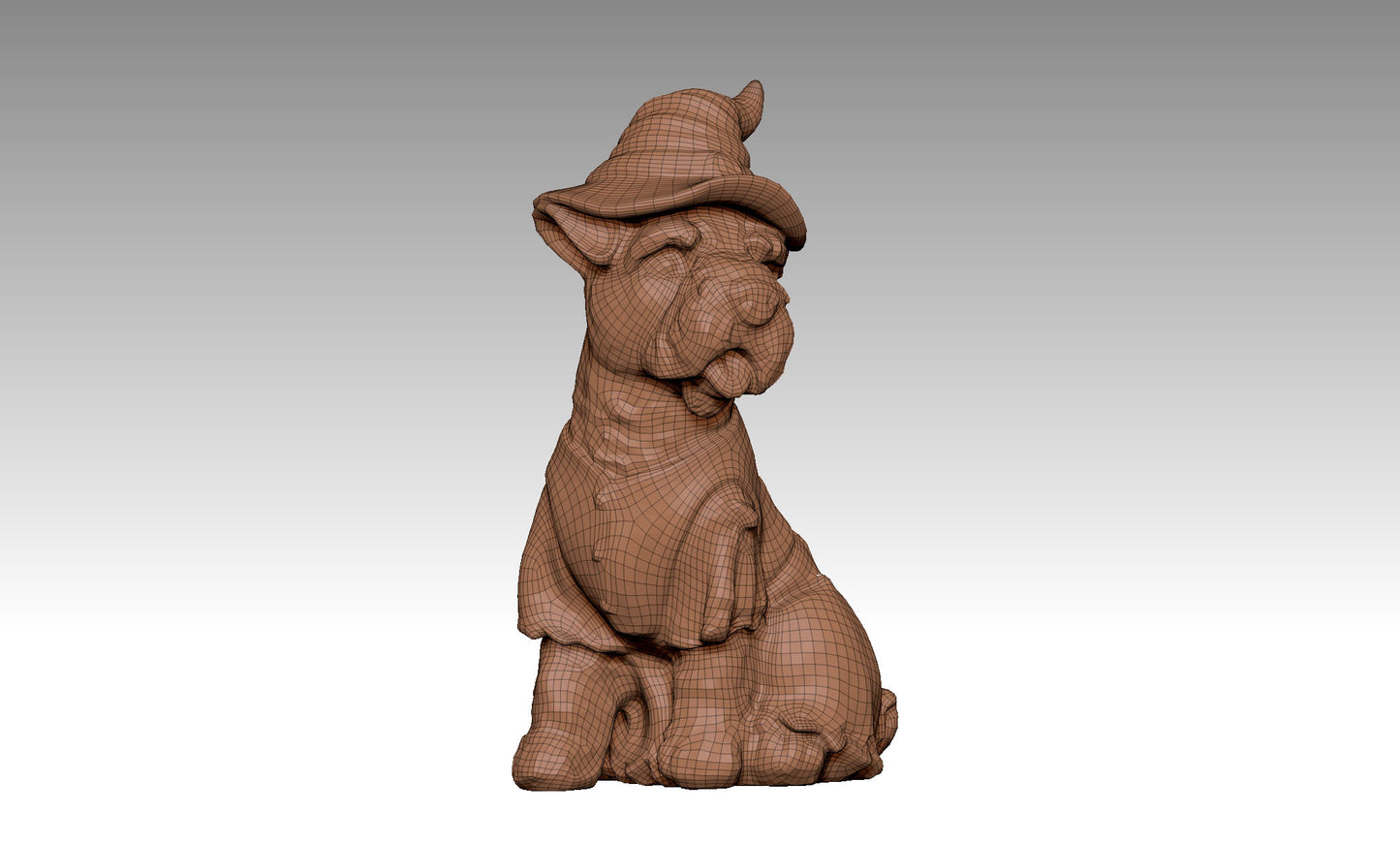 Cute Magic Puppy 3D Model