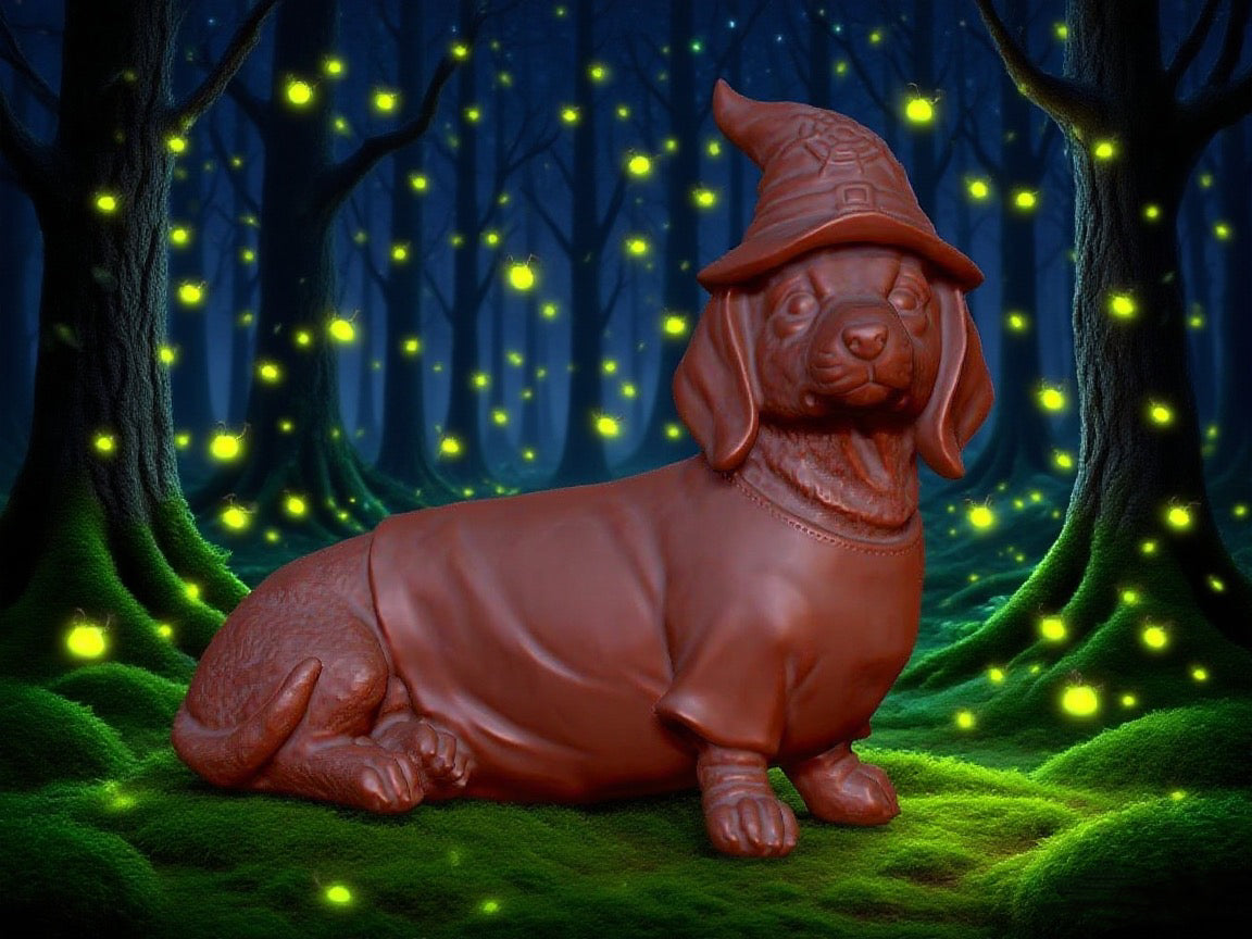 Cute Dachshund 3D Model