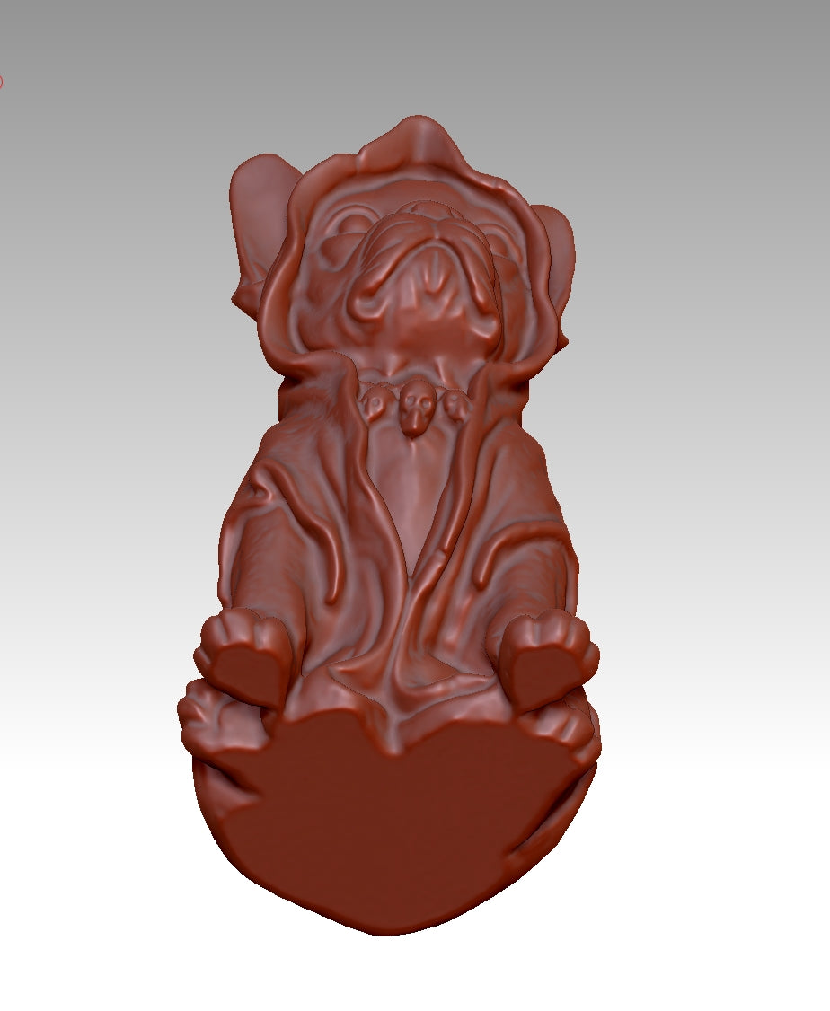 Super cool French Bulldog 3D model