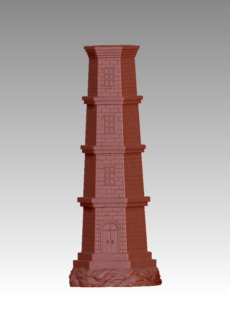 3D lighthouse model