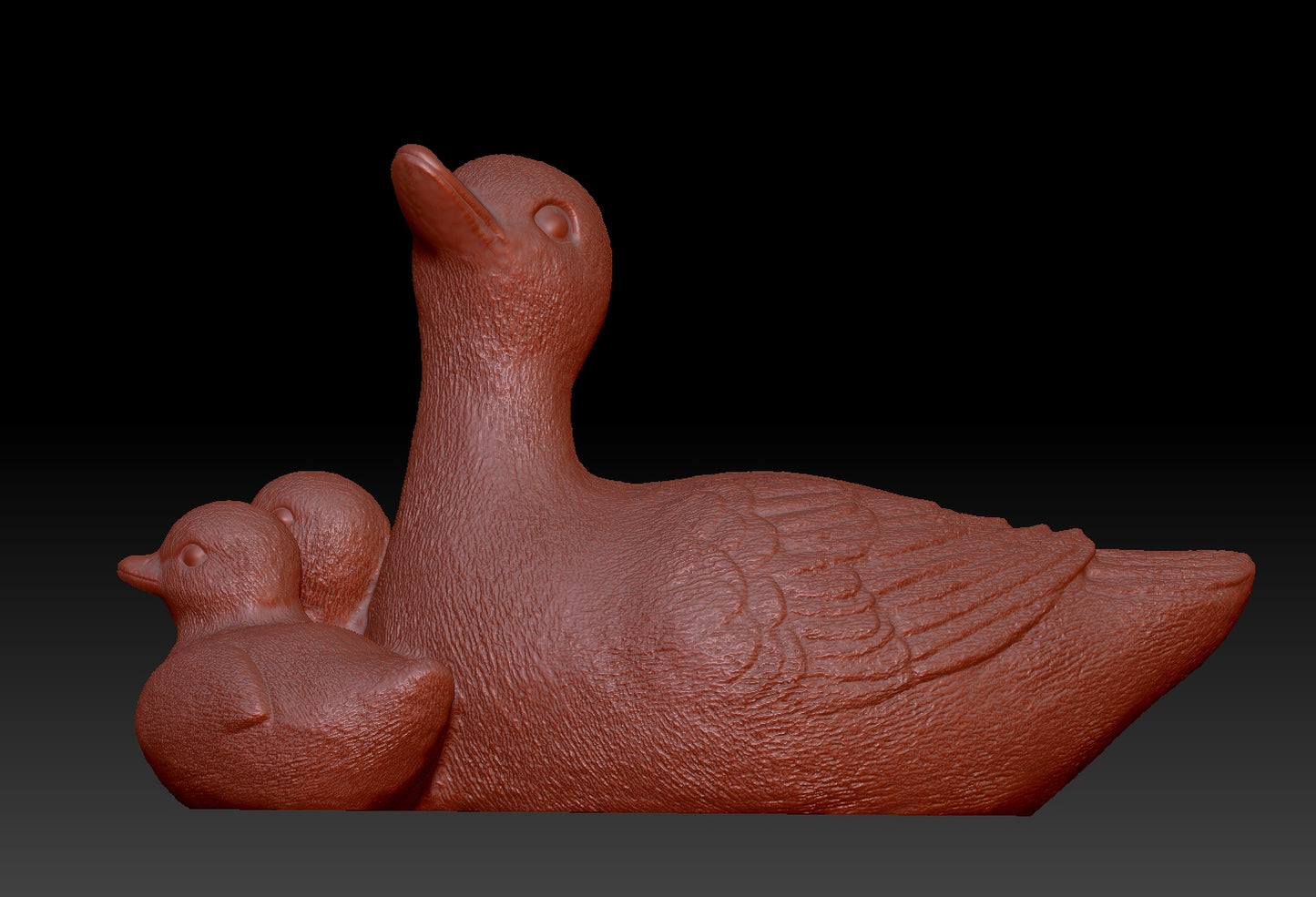 Sculpture of Childlike Explorer