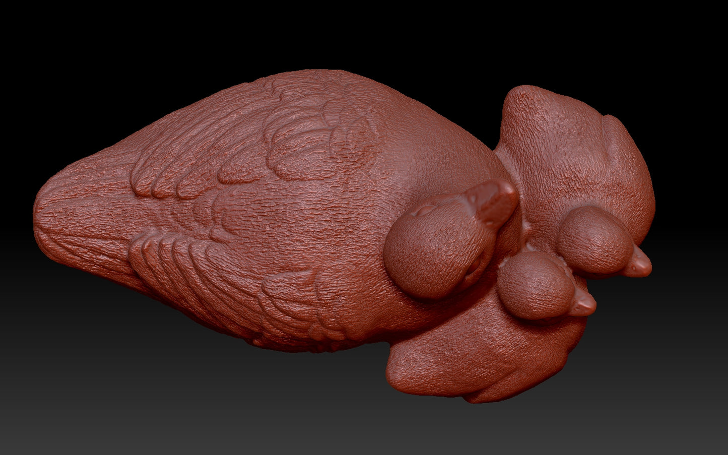 Sculpture of Childlike Explorer