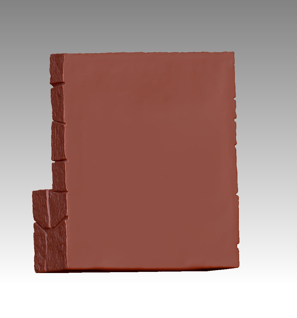 Stone wall water flow design